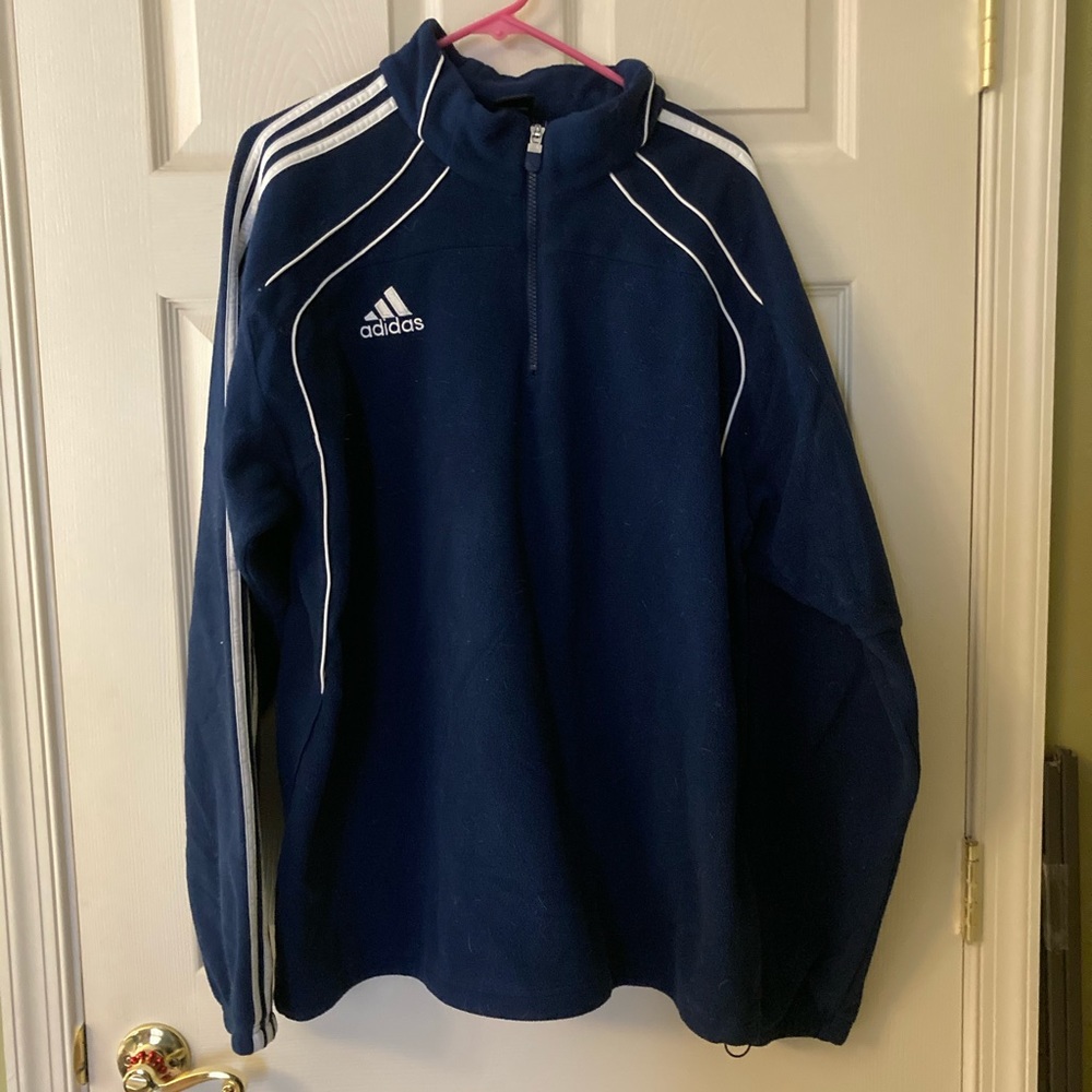 Fleece Adidas Quart Zip